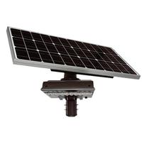 Light Efficient Design 30 watt 5000K Daylight Black Non-Dimmable LED Solar Area Light